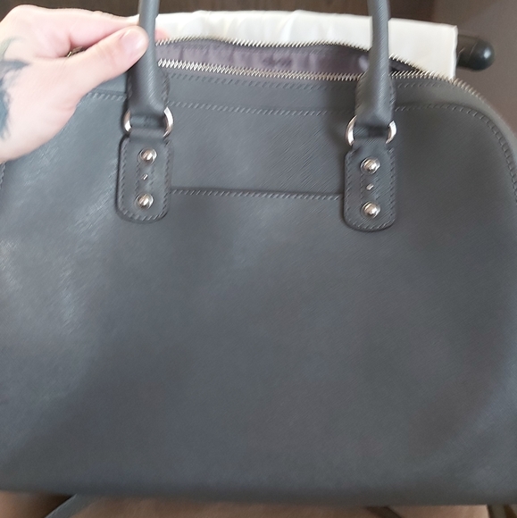Michael Kors leather dome satchel - Picture 2 of 6